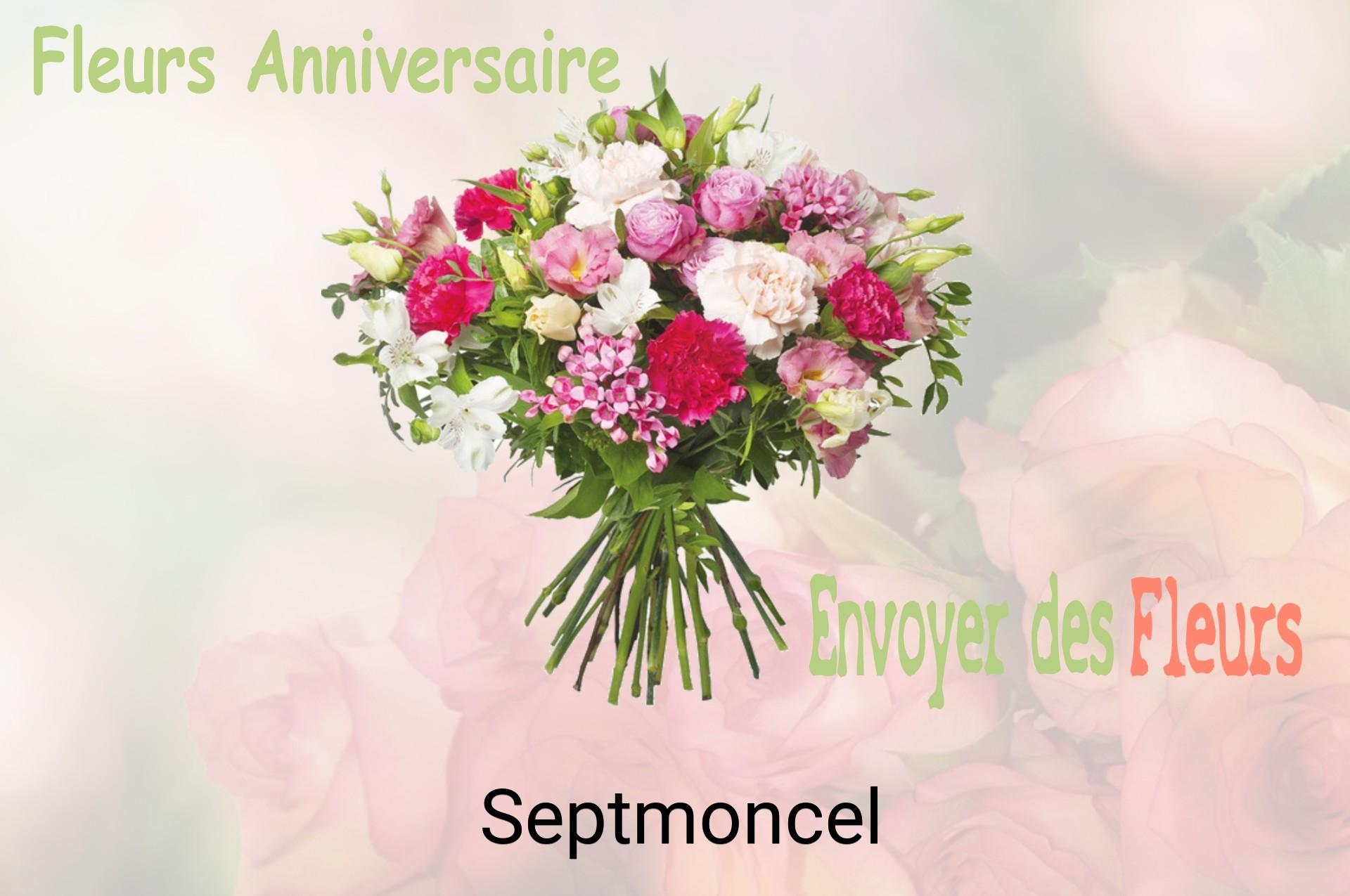 Bouquet de fleurs d’anniversaire livré à Septmoncel