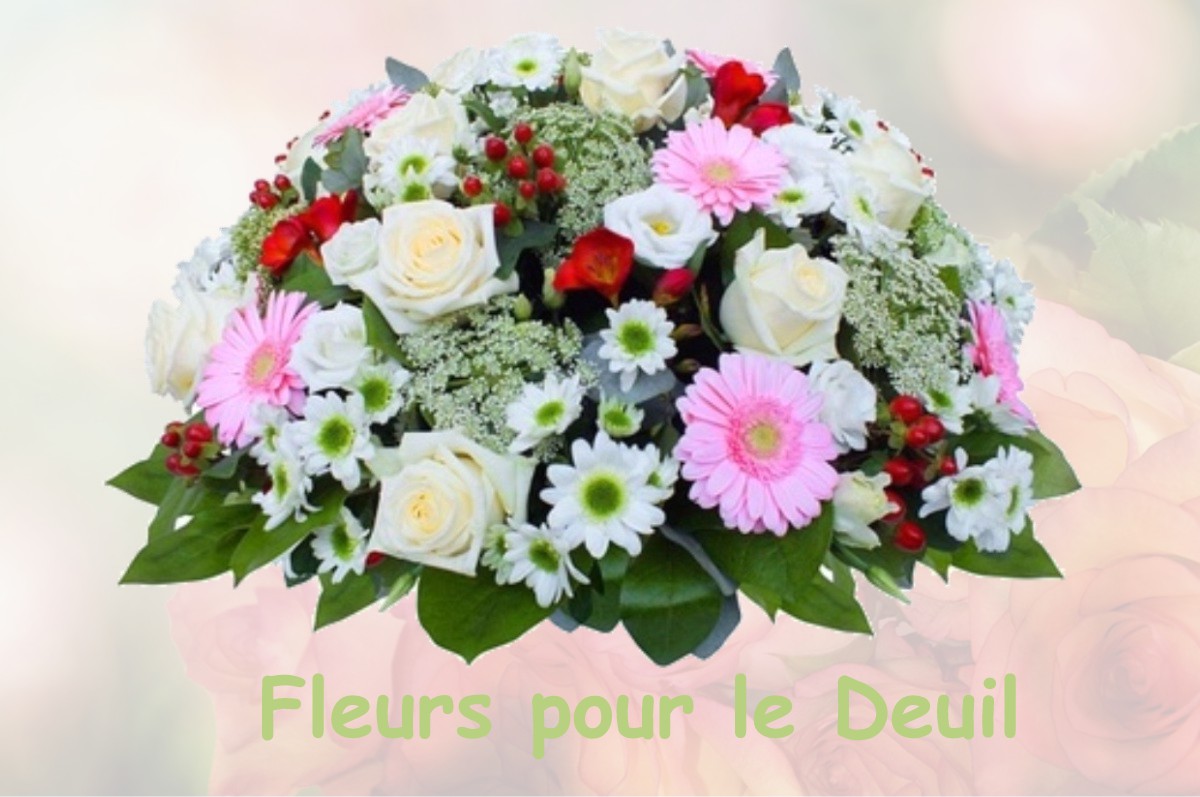 fleurs deuil SEPTMONCEL